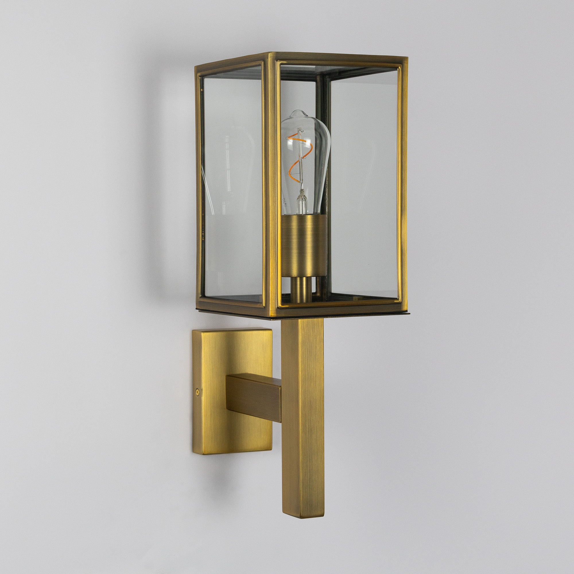 Bilthoven Muurlamp Antiek Messing